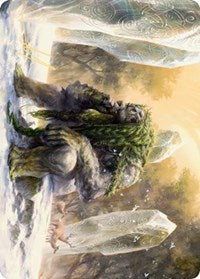 Svella, Ice Shaper Art Card (Gold-Stamped Signature) [Kaldheim Art Series] | Odin's Place