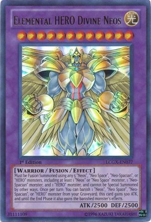 Elemental HERO Divine Neos [LCGX-EN077] Ultra Rare | Odin's Place