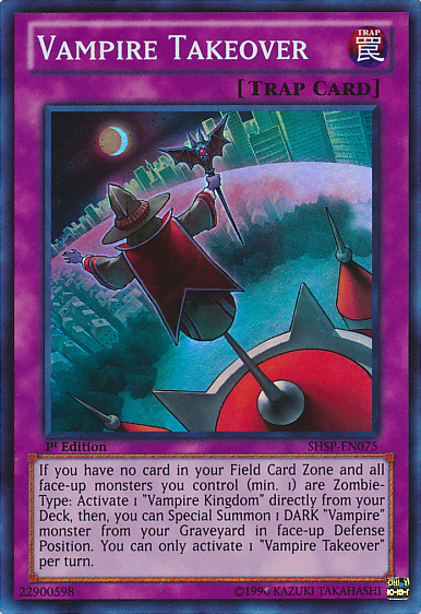 Vampire Takeover [SHSP-EN075] Super Rare | Odin's Place