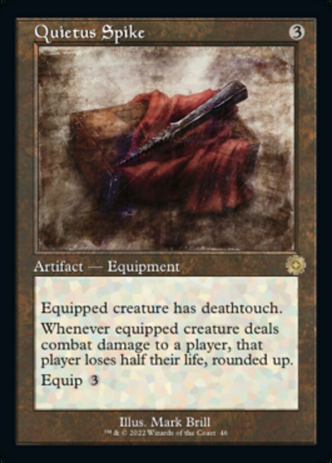 Quietus Spike (Retro) [The Brothers' War Retro Artifacts] | Odin's Place