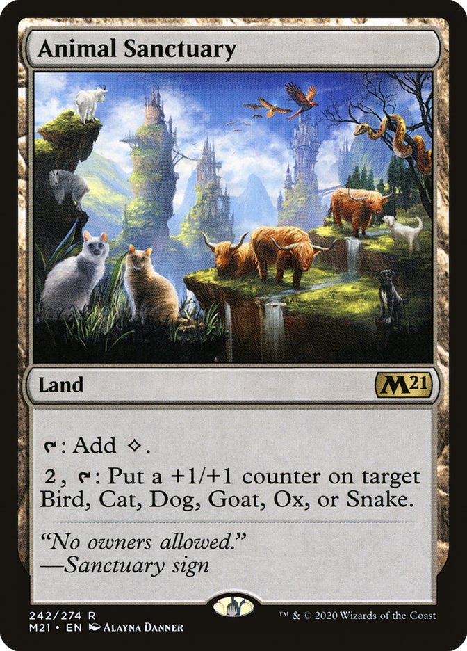 Animal Sanctuary [Core Set 2021] | Odin's Place