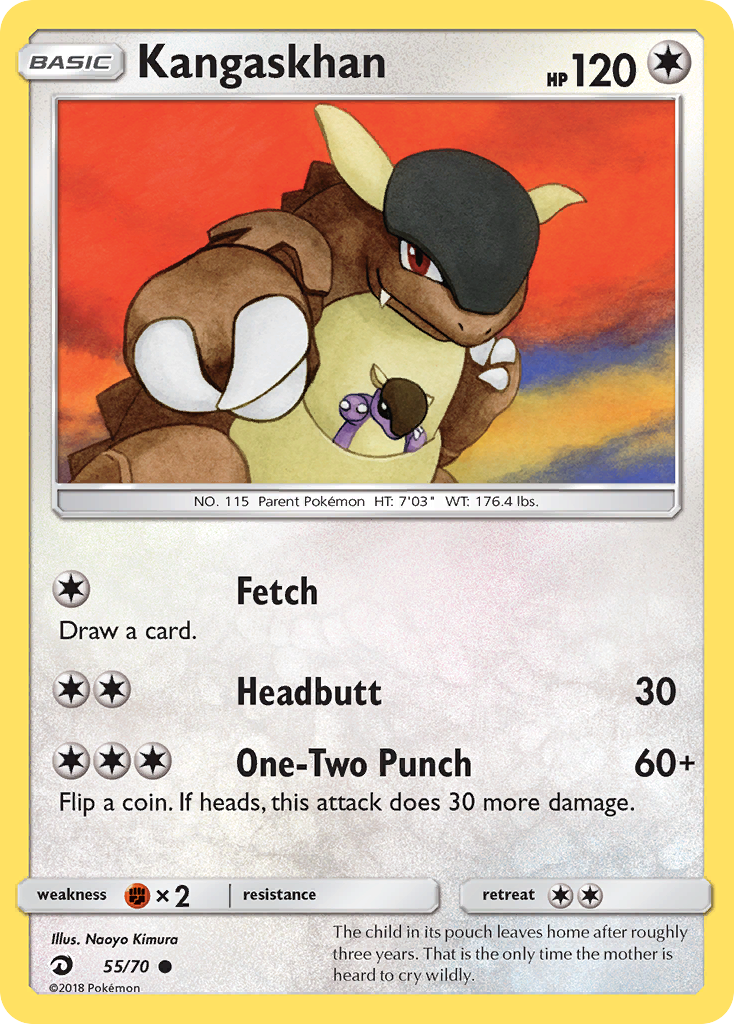 Kangaskhan (55/70) [Sun & Moon: Dragon Majesty] | Odin's Place