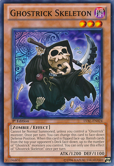 Ghostrick Skeleton [LVAL-EN024] Common | Odin's Place