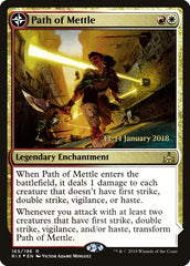 Path of Mettle // Metzali, Tower of Triumph [Rivals of Ixalan Prerelease Promos] | Odin's Place