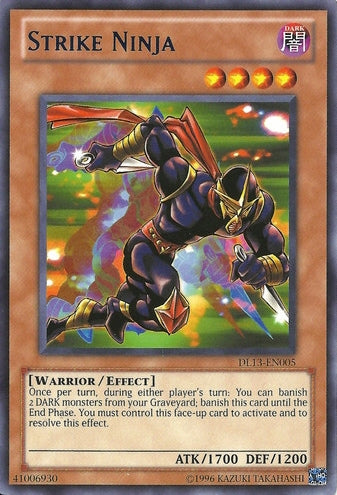 Strike Ninja (Blue) [DL13-EN005] Rare | Odin's Place