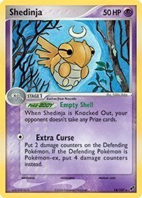 Shedinja (14/107) (Theme Deck Exclusive) [EX: Deoxys] | Odin's Place