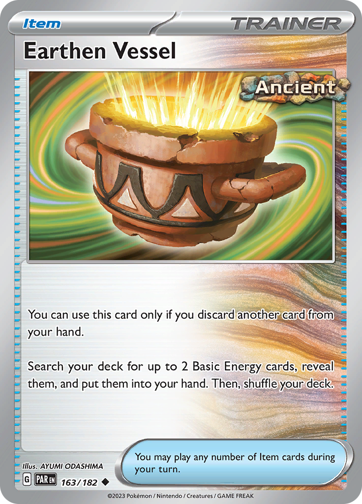 Earthen Vessel (163/182) [Scarlet & Violet: Paradox Rift] | Odin's Place