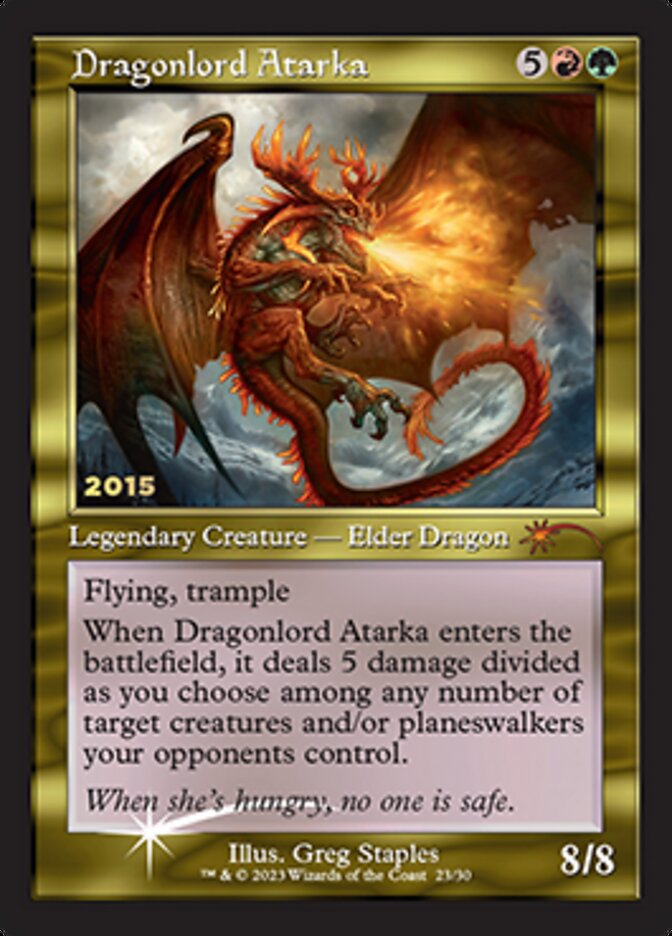 Dragonlord Atarka [30th Anniversary Promos] | Odin's Place