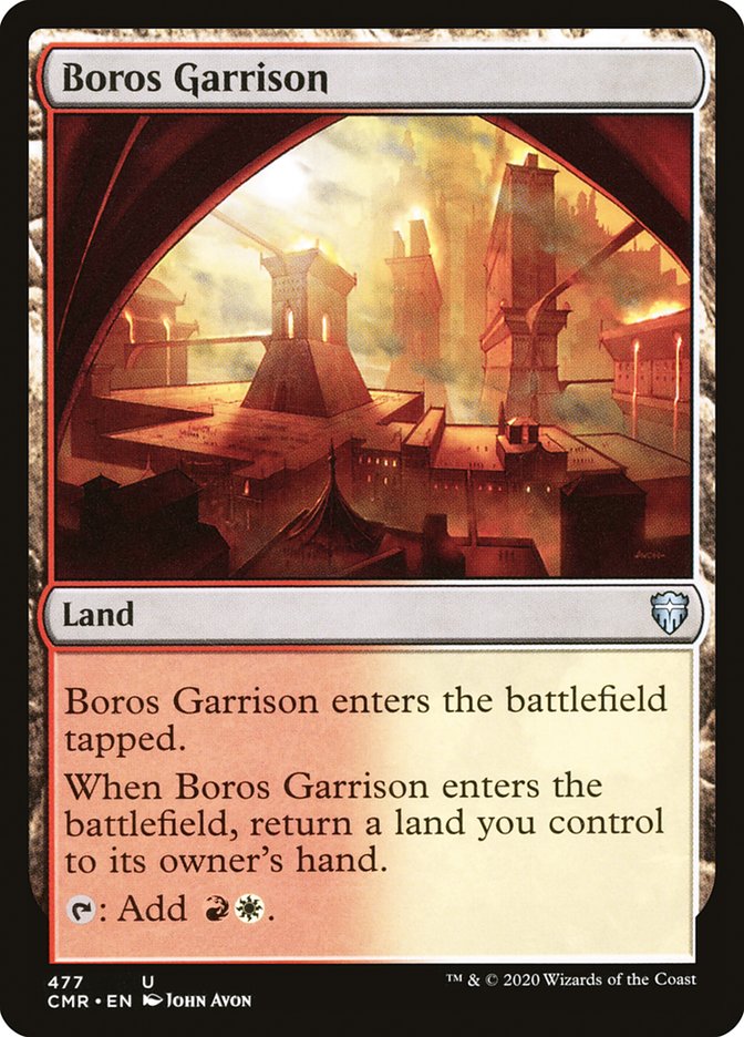 Boros Garrison [Commander Legends] | Odin's Place