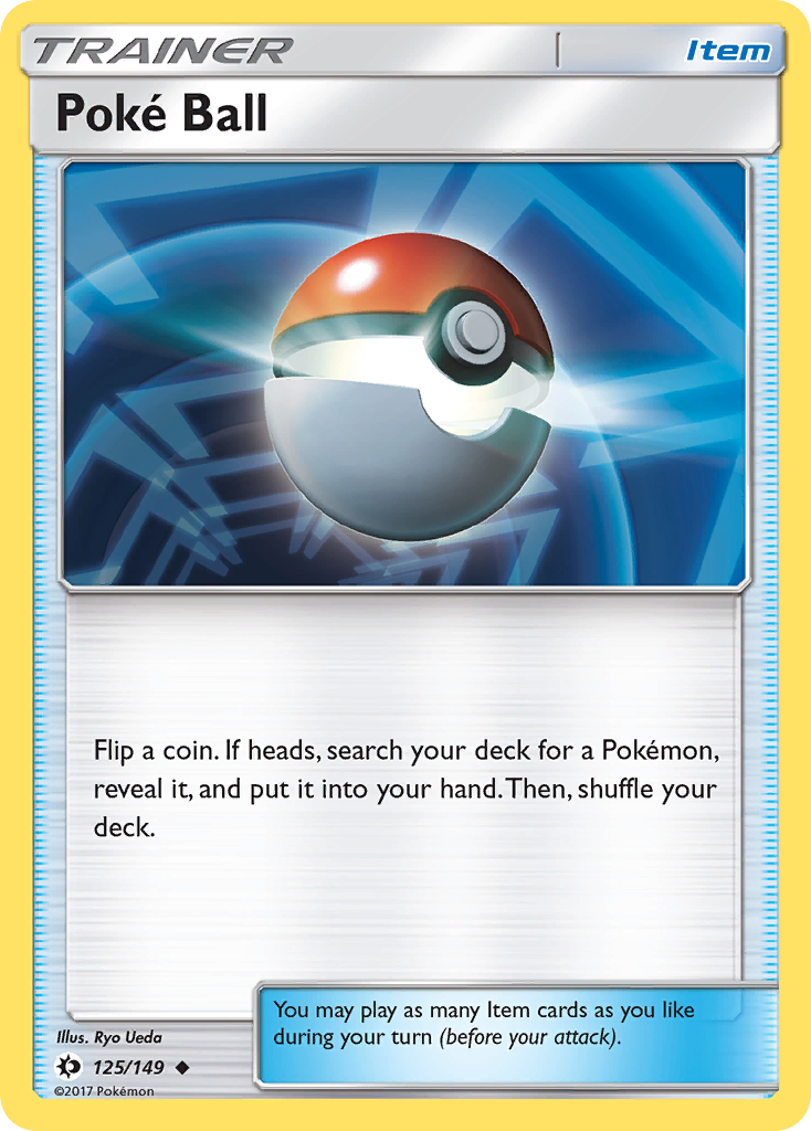 Poke Ball (125/149) [Sun & Moon: Base Set] | Odin's Place