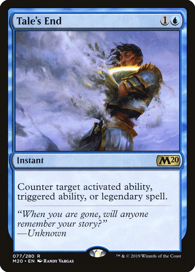 Tale's End [Core Set 2020] | Odin's Place