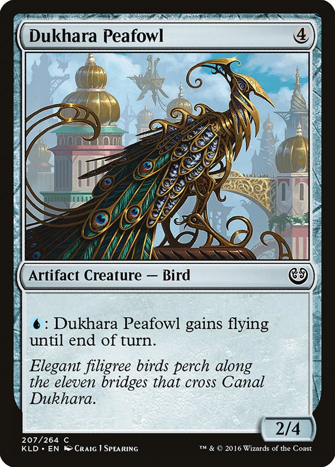 Dukhara Peafowl (207) [Kaladesh] | Odin's Place