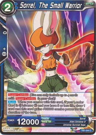 Sorrel, The Small Warrior (TB1-044) [The Tournament of Power] | Odin's Place