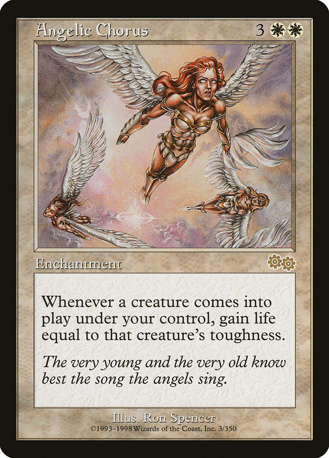 Angelic Chorus (3) [Urza's Saga] | Odin's Place