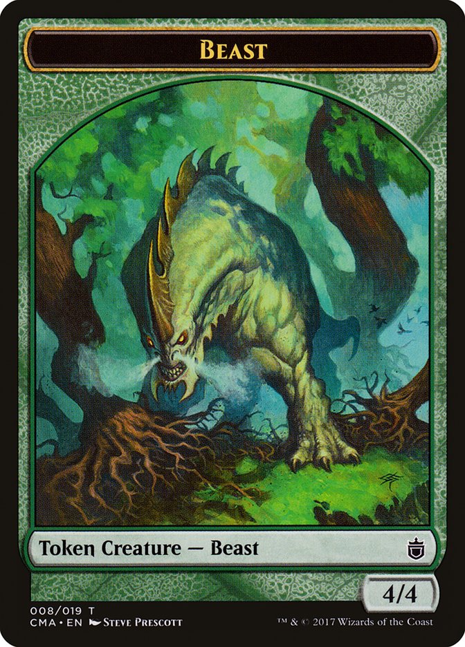 Beast Token (008/019) [Commander Anthology Tokens] | Odin's Place