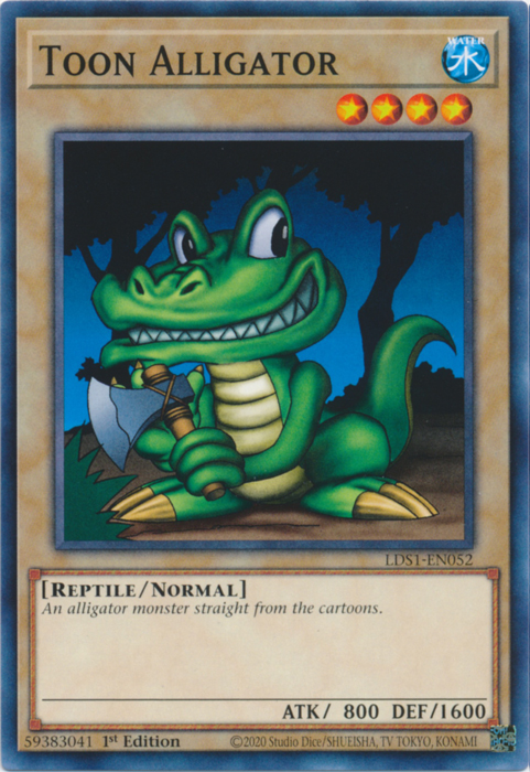 Toon Alligator [LDS1-EN052] Common | Odin's Place