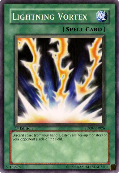 Lightning Vortex [SD09-EN026] Common | Odin's Place