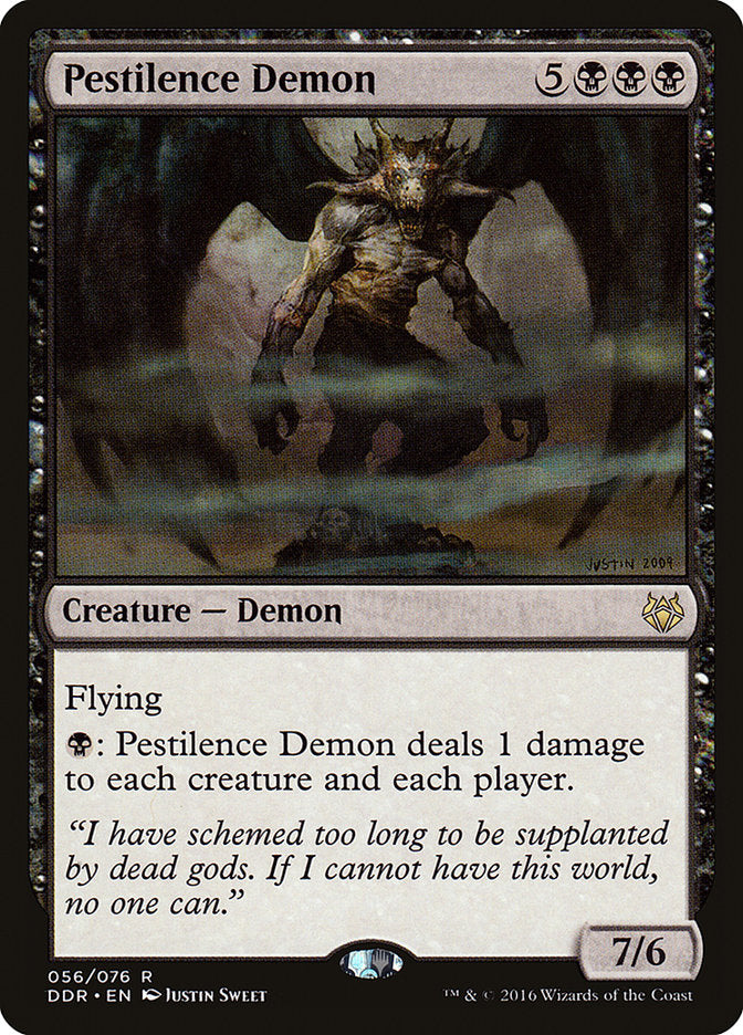 Pestilence Demon (56) [Duel Decks: Nissa vs. Ob Nixilis] | Odin's Place
