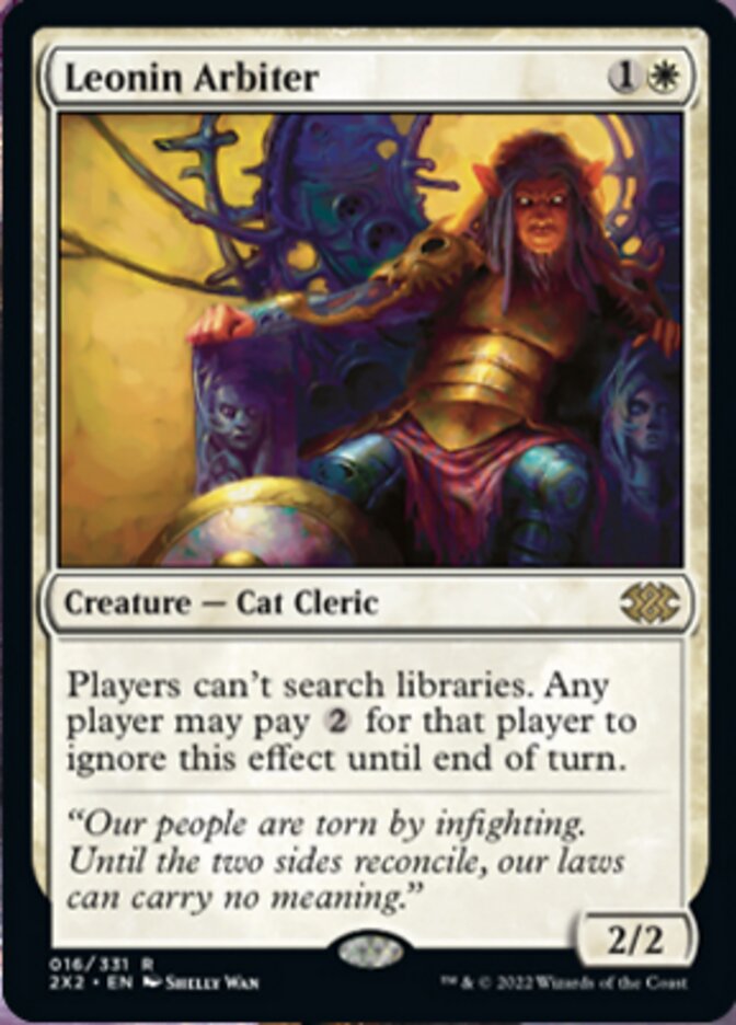 Leonin Arbiter [Double Masters 2022] | Odin's Place