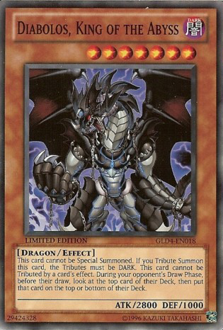 Diabolos, King of the Abyss [GLD4-EN018] Common | Odin's Place