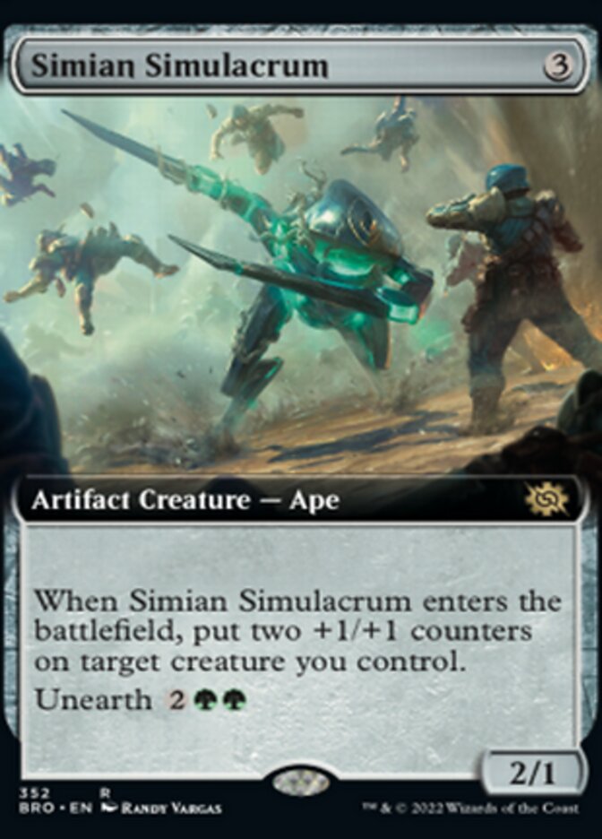 Simian Simulacrum (Extended Art) [The Brothers' War] | Odin's Place