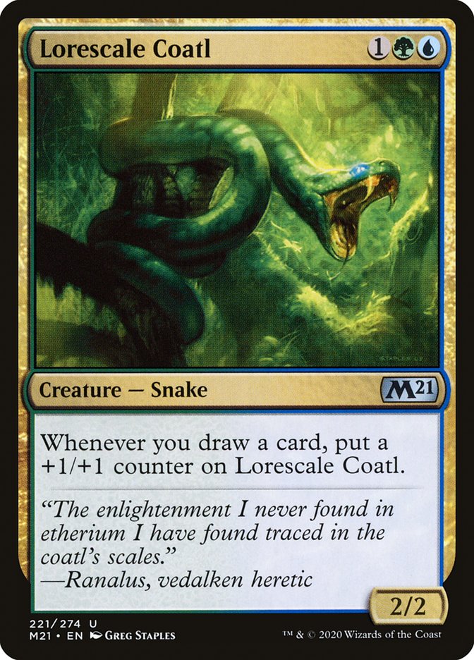 Lorescale Coatl [Core Set 2021] | Odin's Place