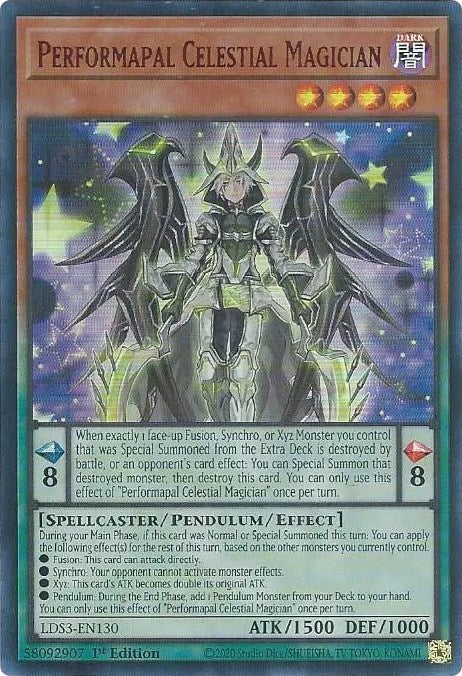 Performapal Celestial Magician (Red) [LDS3-EN130] Ultra Rare | Odin's Place