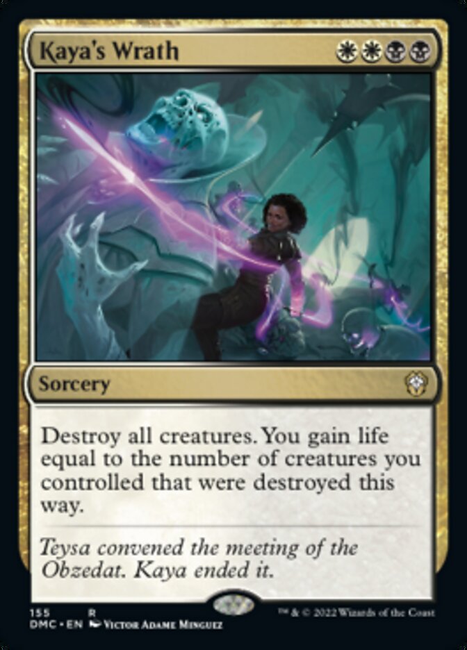 Kaya's Wrath [Dominaria United Commander] | Odin's Place
