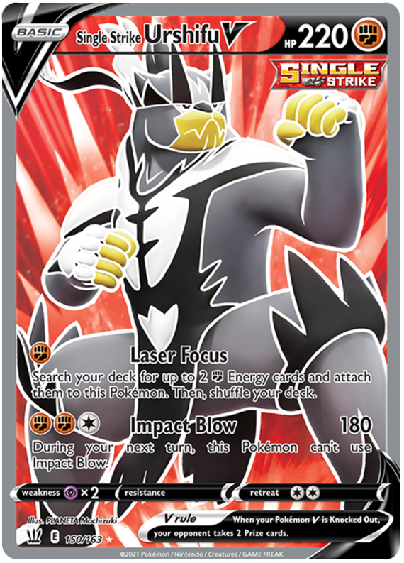 Single Strike Urshifu V (150/163) [Sword & Shield: Battle Styles] | Odin's Place