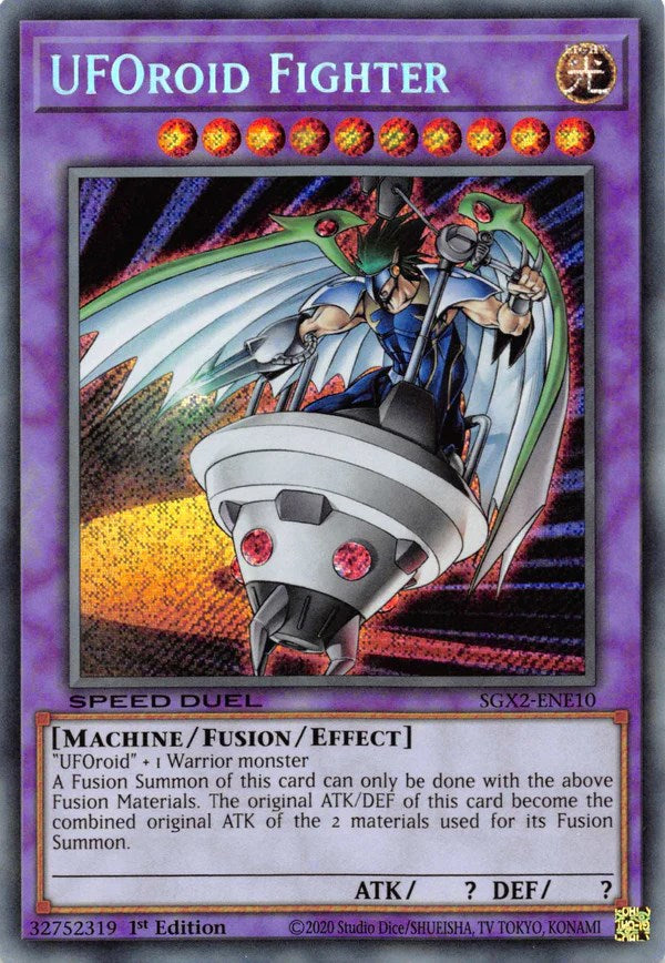 UFOroid Fighter [SGX2-ENE10] Secret Rare | Odin's Place