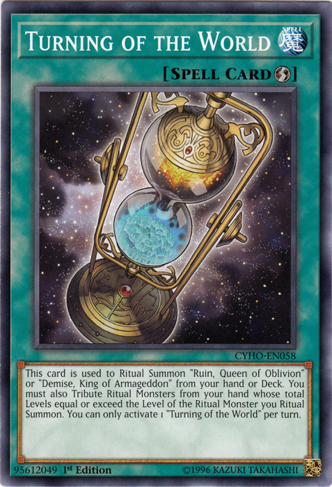 Turning of the World [CYHO-EN058] Common | Odin's Place
