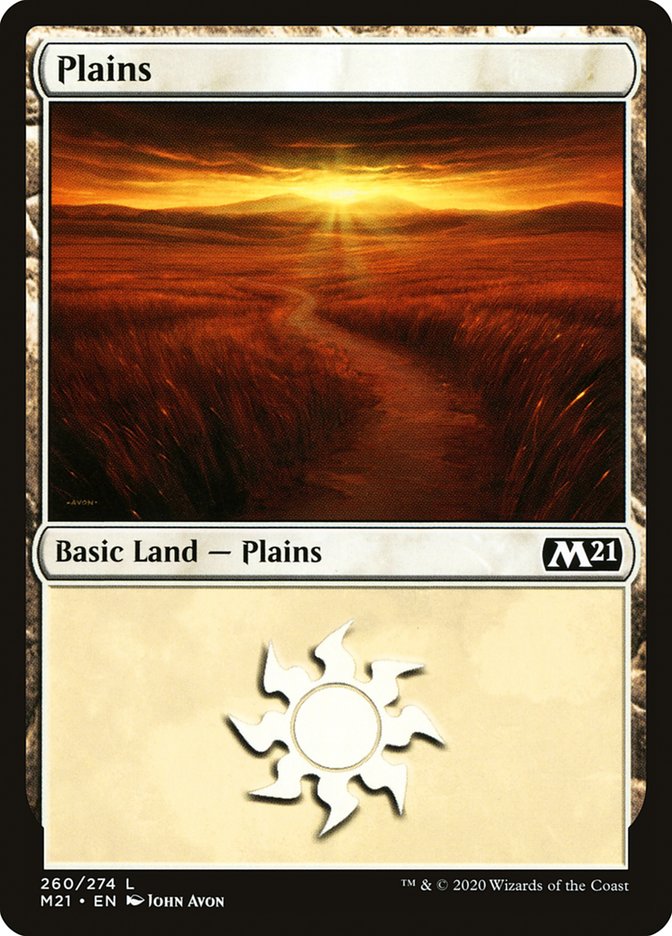 Plains (260) [Core Set 2021] | Odin's Place