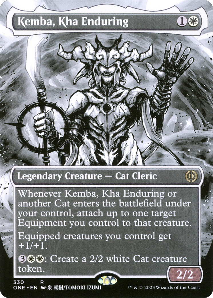 Kemba, Kha Enduring (Borderless Manga) [Phyrexia: All Will Be One] | Odin's Place