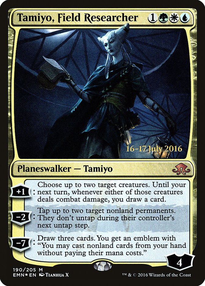 Tamiyo, Field Researcher (190) [Eldritch Moon Prerelease Promos] | Odin's Place