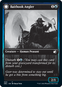 Baithook Angler // Hook-Haunt Drifter [Innistrad: Double Feature] | Odin's Place