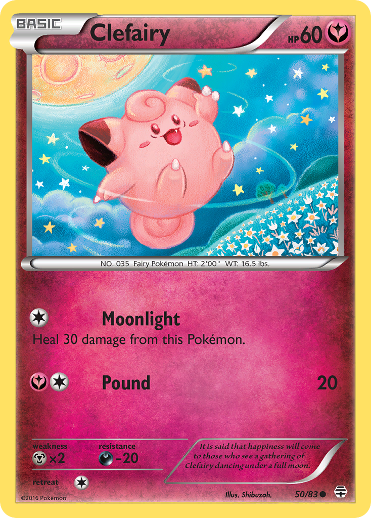 Clefairy (50/83) [XY: Generations] | Odin's Place