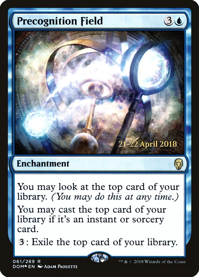 Precognition Field (61) [Dominaria Prerelease Promos] | Odin's Place