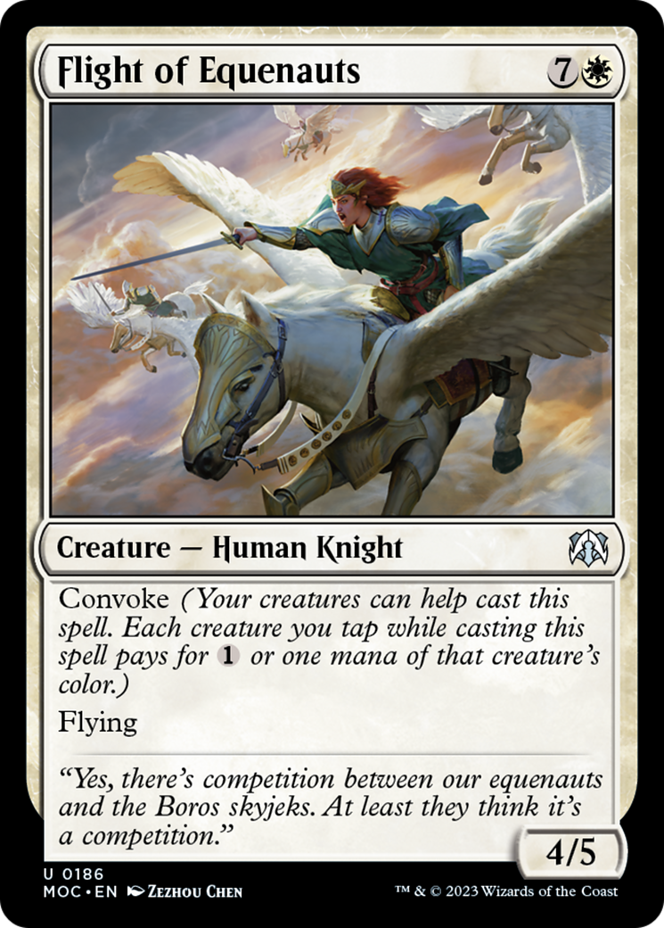 Flight of Equenauts [March of the Machine Commander] | Odin's Place