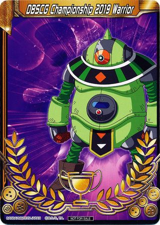 DBSCG Championship 2019 Warrior (Merit Card) - Universe 3 "Mosco" (3) [Tournament Promotion Cards] | Odin's Place