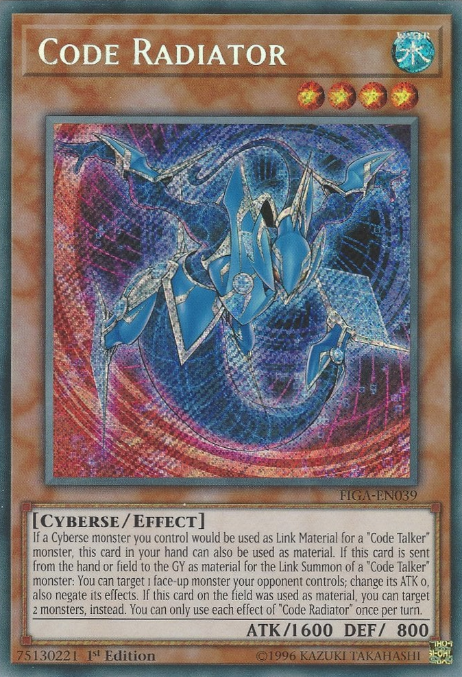Code Radiator [FIGA-EN039] Secret Rare | Odin's Place