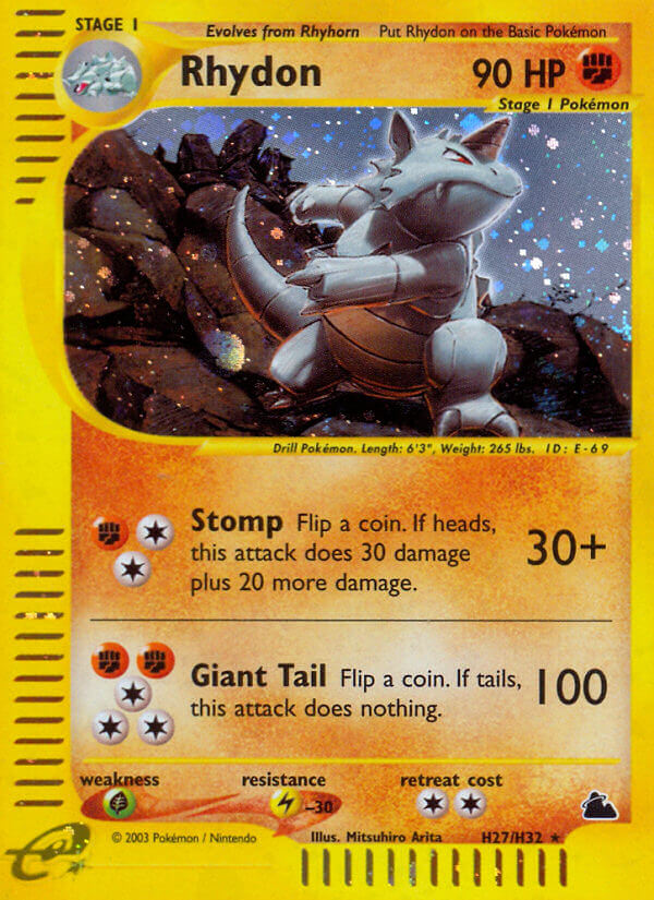 Rhydon (H27/H32) [Skyridge] | Odin's Place