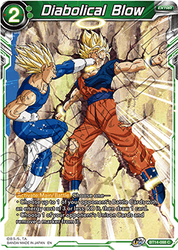 Diabolical Blow (BT14-088) [Cross Spirits] | Odin's Place