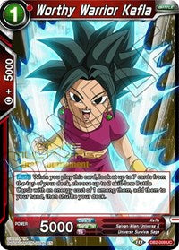Worthy Warrior Kefla (Divine Multiverse Draft Tournament) (DB2-009) [Tournament Promotion Cards] | Odin's Place