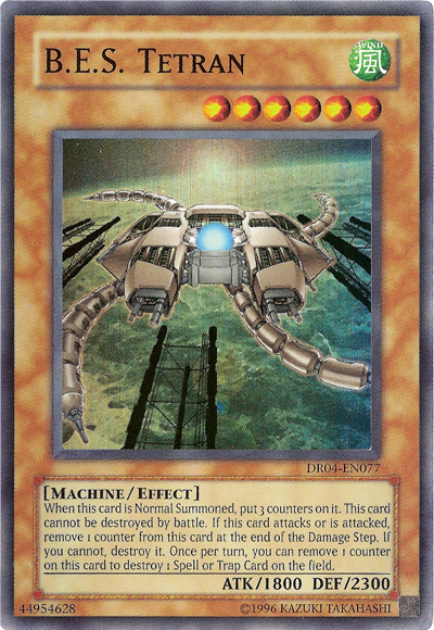 B.E.S. Tetran [DR04-EN077] Super Rare | Odin's Place