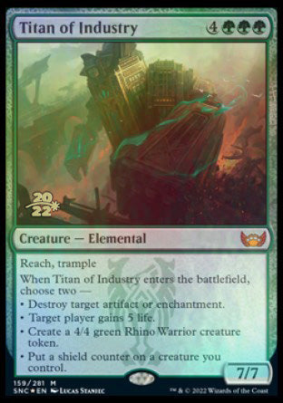 Titan of Industry [Streets of New Capenna Prerelease Promos] | Odin's Place