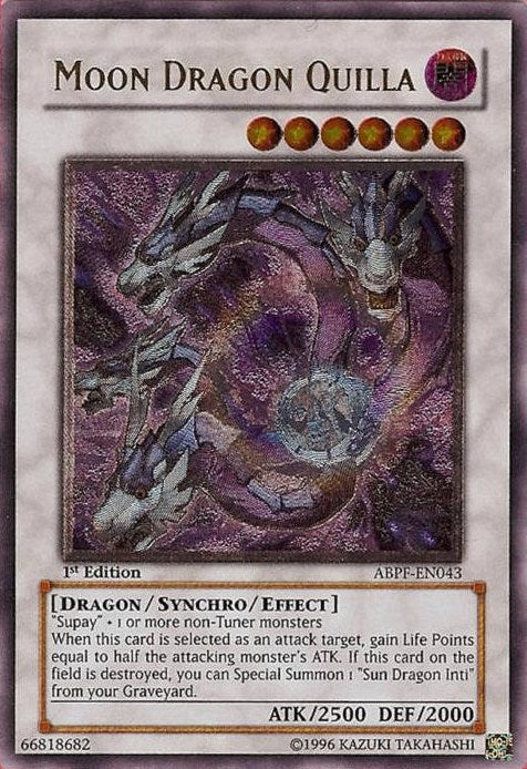 Moon Dragon Quilla [ABPF-EN043] Ultimate Rare | Odin's Place