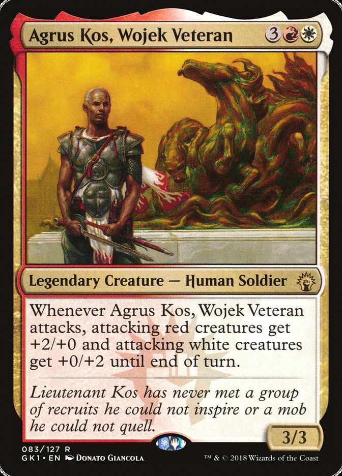 Agrus Kos, Wojek Veteran (83) [Guilds of Ravnica Guild Kit] | Odin's Place