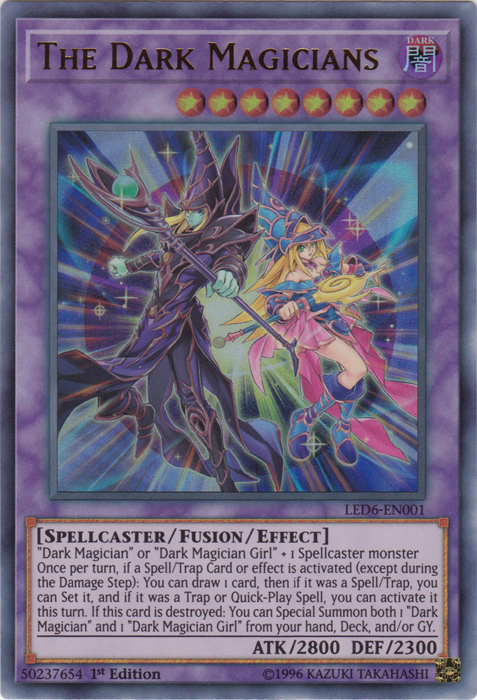 The Dark Magicians [LED6-EN001] Ultra Rare | Odin's Place