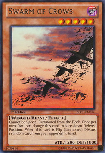 Swarm of Crows [SHSP-EN042] Rare | Odin's Place