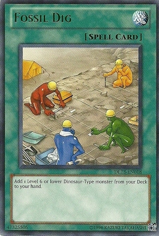 Fossil Dig (Green) [DL13-EN018] Rare | Odin's Place